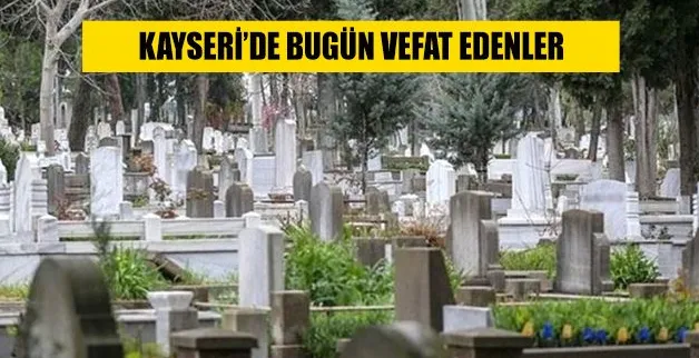 Vefat İlanları Kayseri